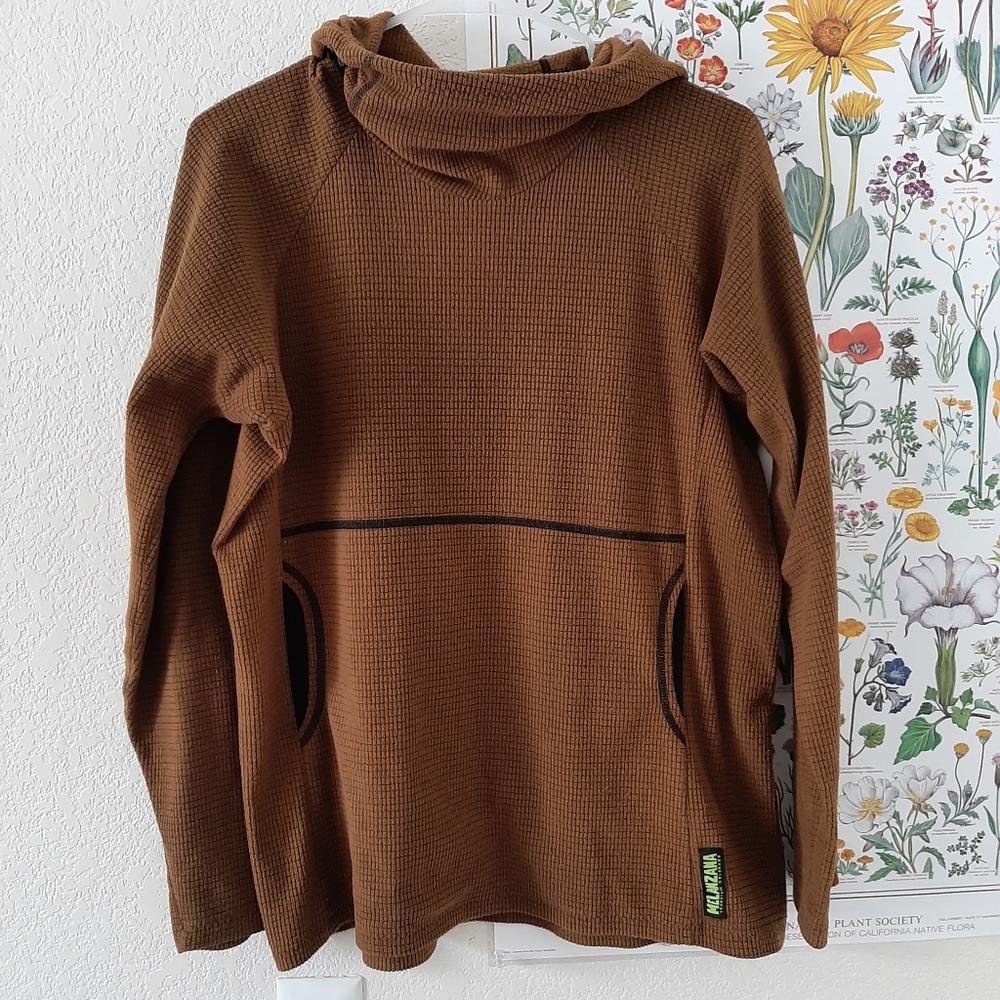 Melanzana microgrid hoodie
